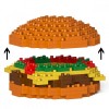 Fast Foods - Cheese Burger - 3D Jekca constructor ST22FF03