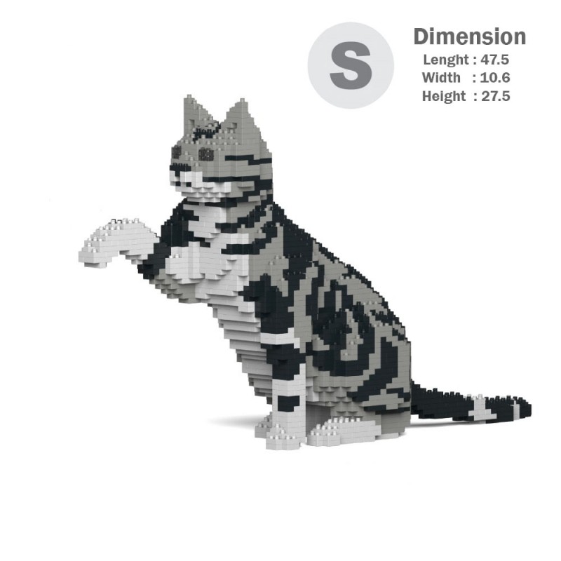 American Shorthair Cats - 3D Jekca constructor ST19ASC03-M01