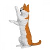 Orange and White Cat - 3D Jekca constructor ST19CA22-M01
