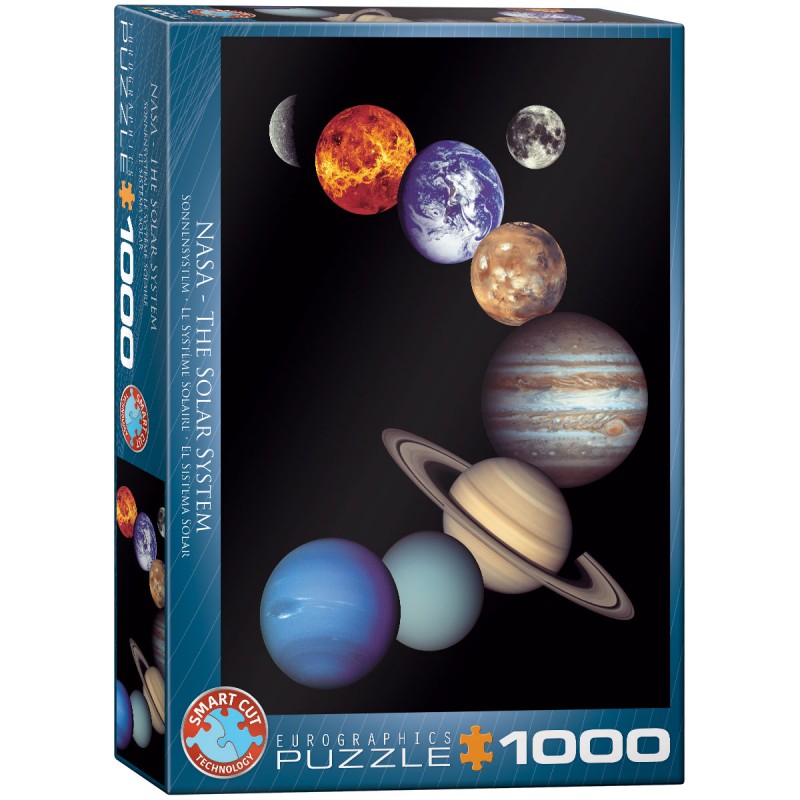 NASA The Solar System - Puzzle Eurographics 6000-0100