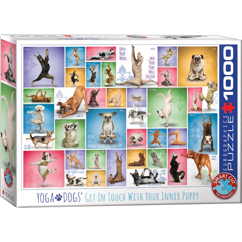 Yoga Dogs, Puzzle, 1000 Pcs