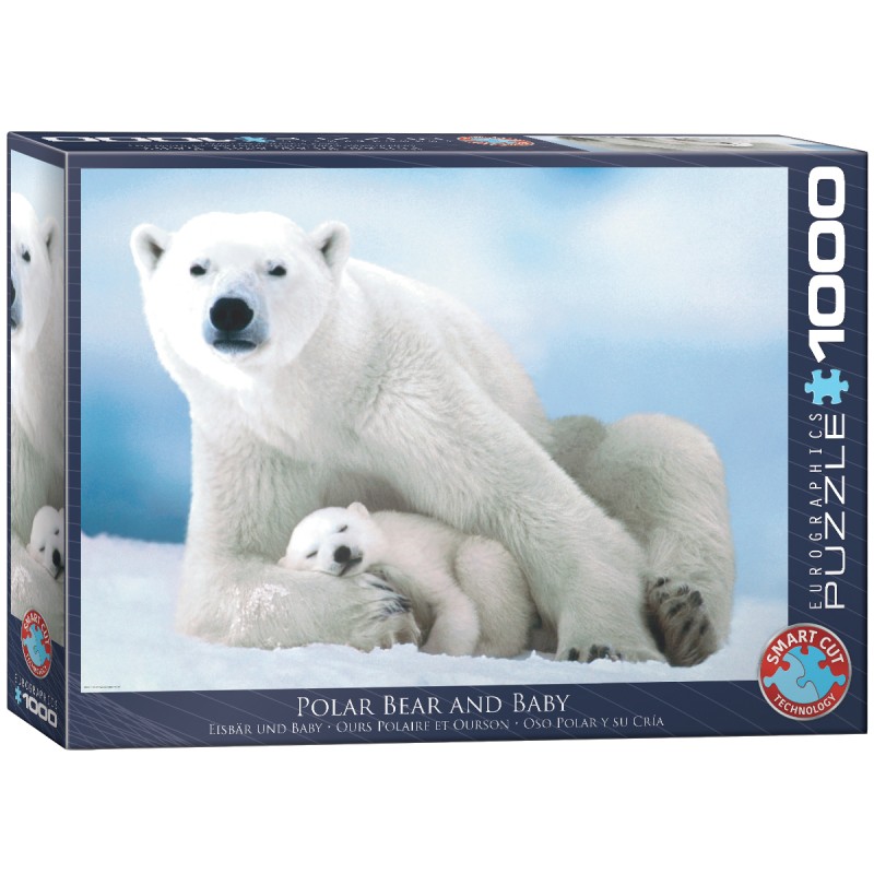 Polar Bear and Baby - Puzzle Eurographics 6000-1198