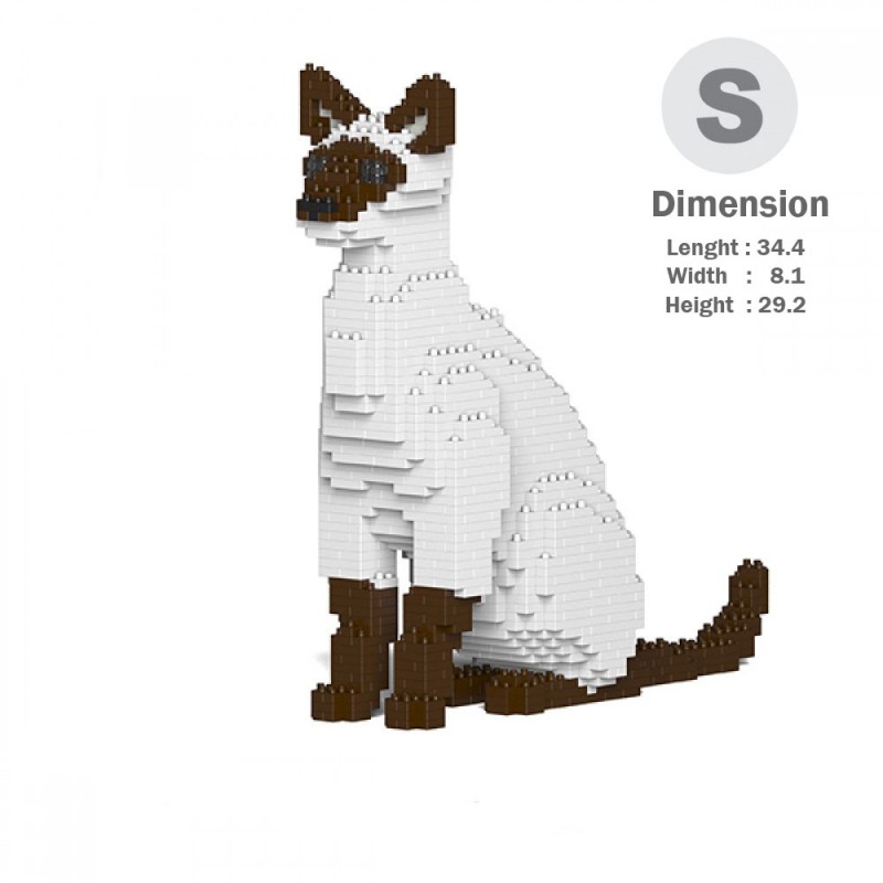 Siamese Cats - 3D Jekca constructor ST19SMC01-M01