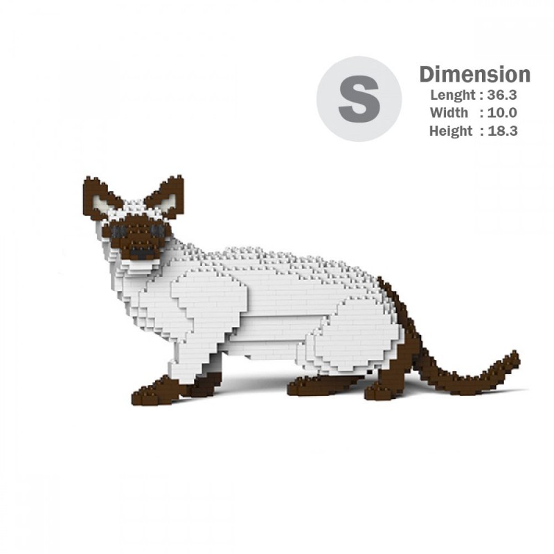 Siamese Cats - 3D Jekca constructor ST19SMC02-M01
