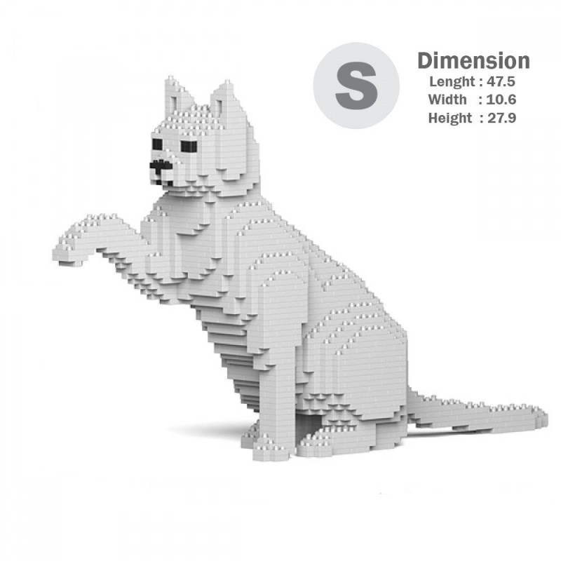 White Cats - 3D Jekca constructor ST19CA08-M01
