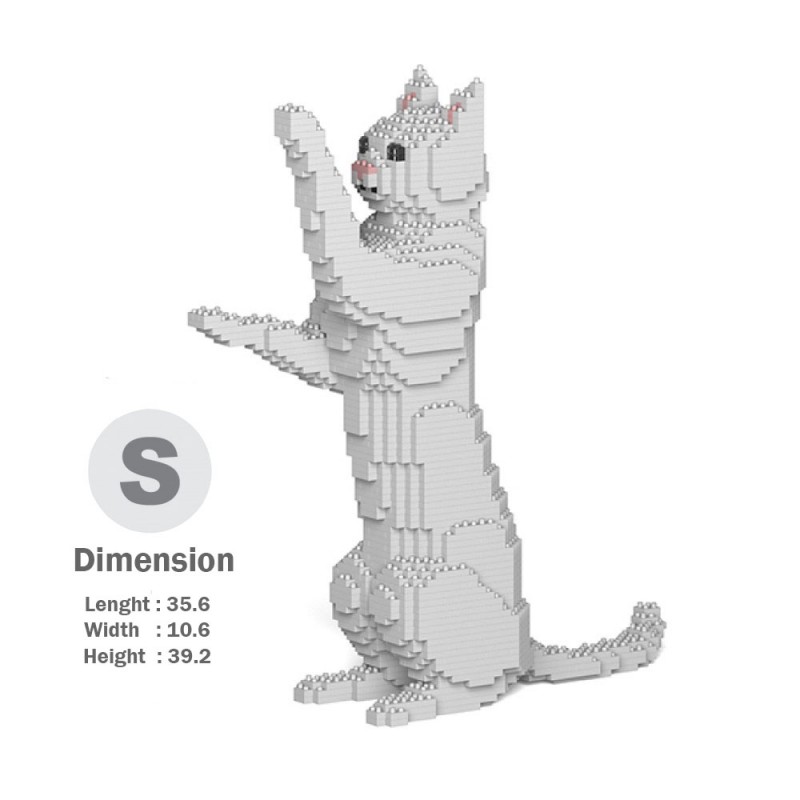 White Cats - 3D Jekca constructor ST19CA15-M01