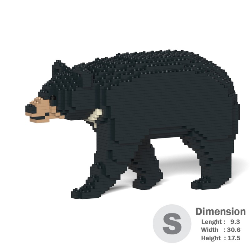 Formosan Black Bear - 3D Jekca constructor ST19ML23