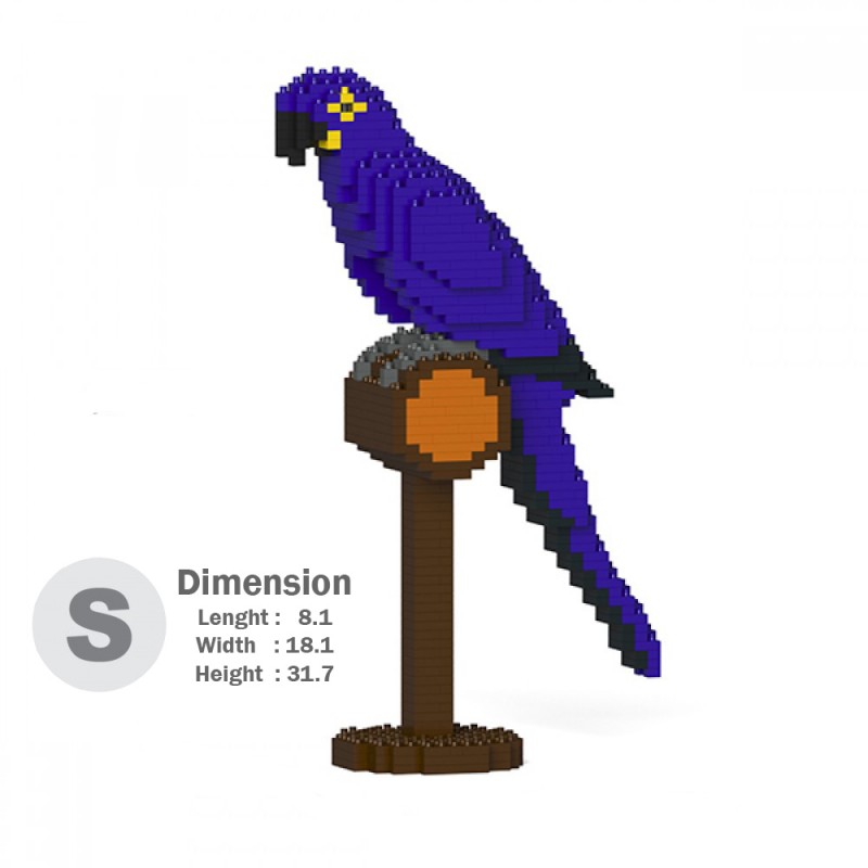 Hyacinth Macaw - 3D Jekca constructor ST19MA06