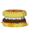 Fast Food - Sausage Muffin with Egg - 3D Jekca constructor ST22FF02