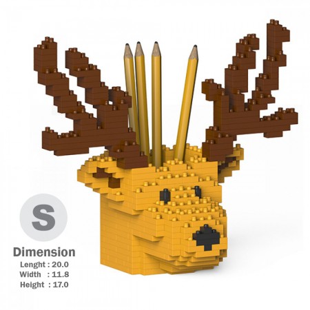 Pencil Cups Deer - 3D Jekca constructor ST17PC02-M01