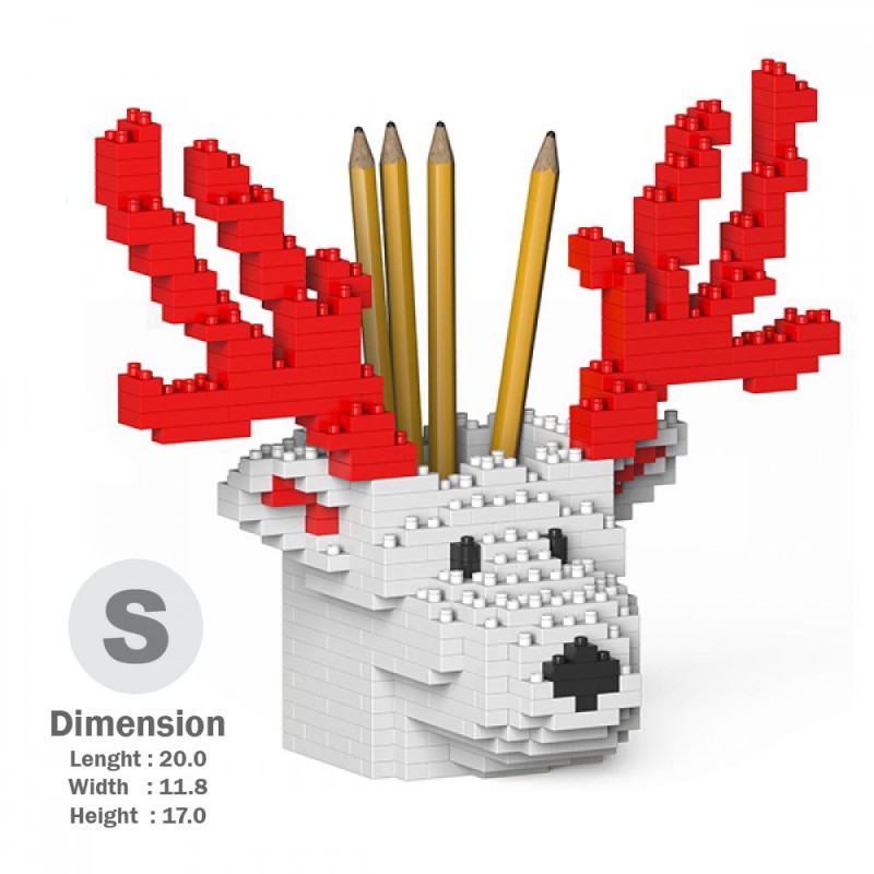 Pencil Cups Deer - 3D Jekca constructor ST17PC02-M02