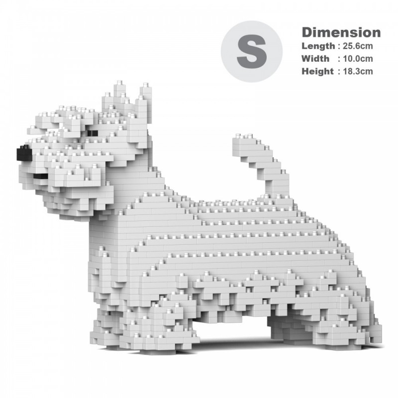 Scottish Terrier - 3D Jekca constructor ST19PT11-M02