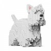 West Highland White Terrier - 3D Jekca constructor ST19PT22