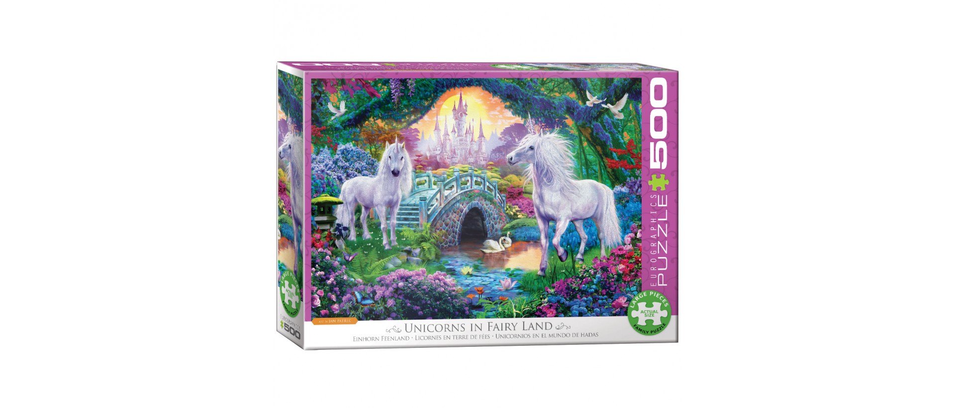 Unicorns in Fairy Land - Puzzle Eurographics 6500-5363