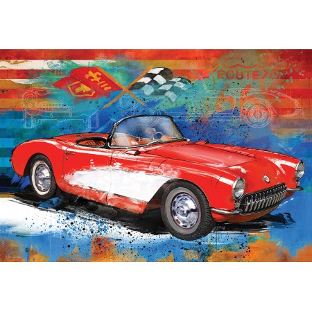 Corvette Cruising, Puzzle, 550 Pcs