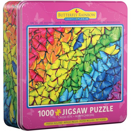 Butterfly Rainbow, Puzzle, 1000 Pcs