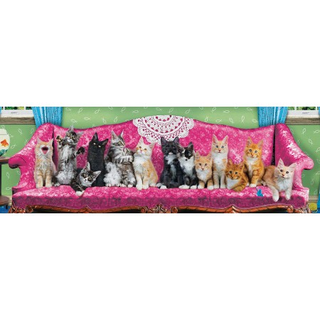 Kitty Cat Couch, Puzzle, 1000 Pcs