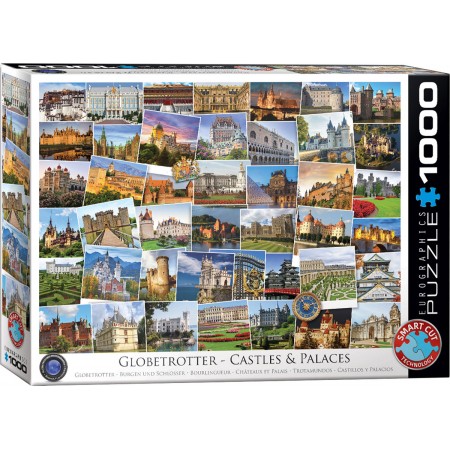 Castles and Palaces, Globetrotter, Puzzle, 1000 Pcs