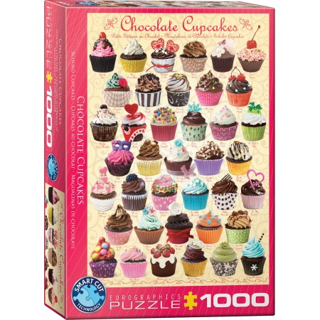 Chocolate Cupcakes, Puzzle, 1000 Pcs