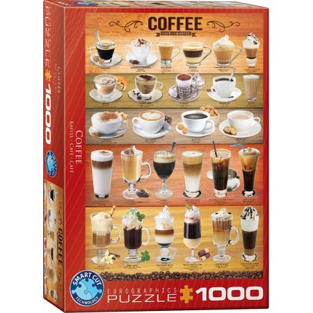 Coffee, Puzzle, 1000 Pcs