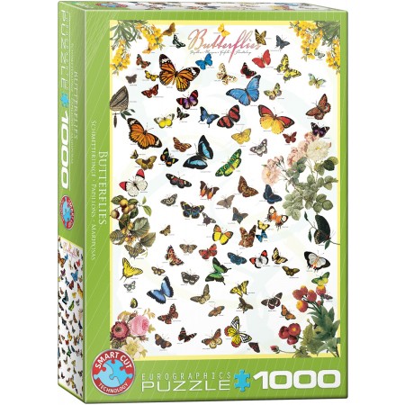 Butterflies, Puzzle, 1000 Pcs