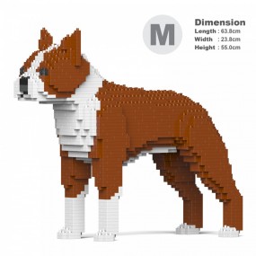 Boston Terrier - 3D Jekca constructor CM19PT46-M02