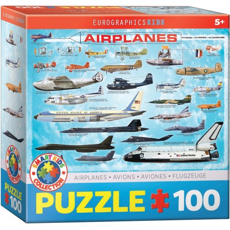 Airplanes - Puzzle Eurographics 6100-0086