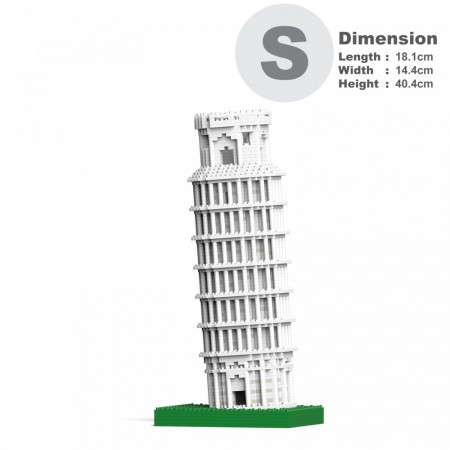 Leaning Tower Of Pisa - 3D Jekca constructor ST27AW08