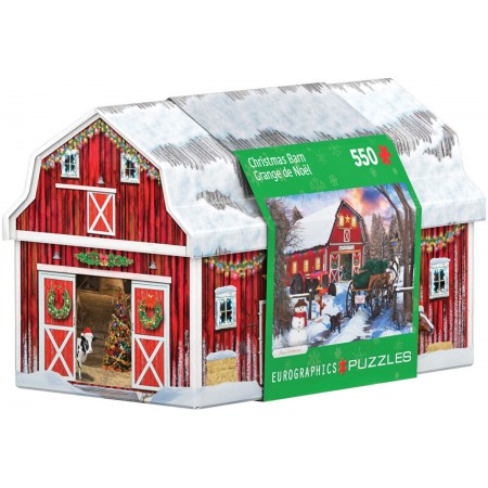 Christmas Barn, Puzzle, 550 Pcs