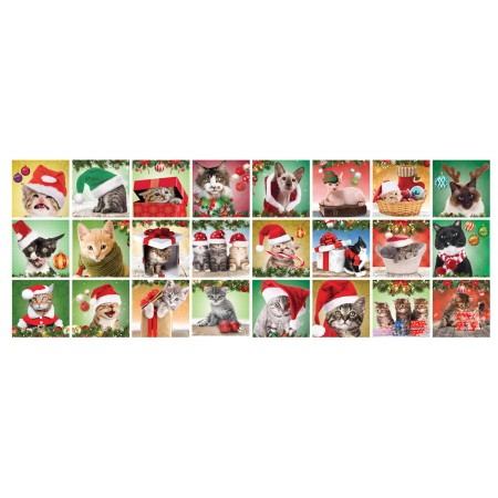 Christmas Cats, Puzzle, 24 x 50 Pcs