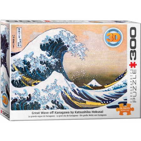 Great Wave off Kanagawa, Puzzle, 300 Pcs