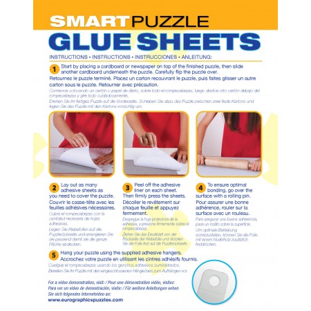 Smart Puzzle Glue Sheets, ClipStrip