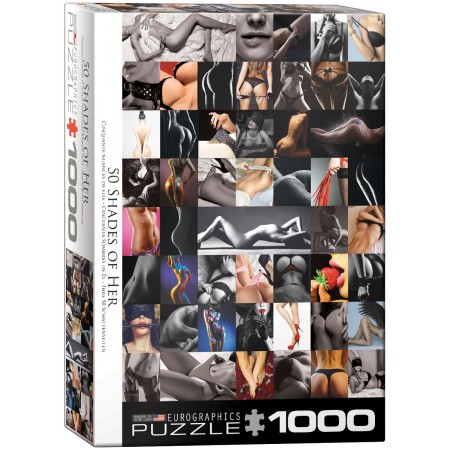 50 Shades of Her, Puzzle, 1000 Pcs