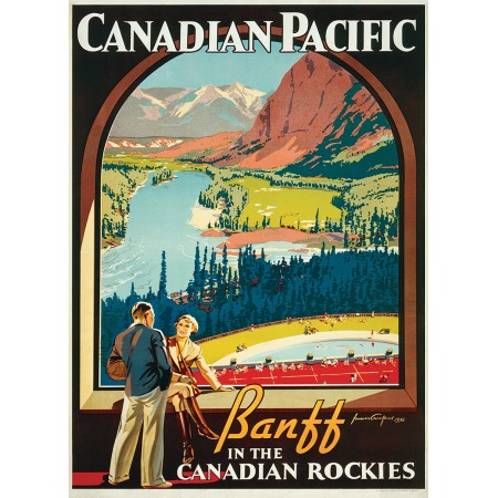 Banff in the Canadian Rockies, Puzzle, 1000 Pcs