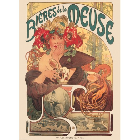 Bieres de la Meuse, Puzzle, 1000 Pcs