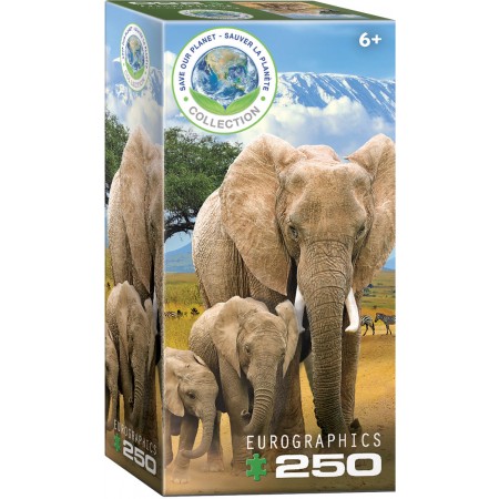 Elephants, Puzzle, 250 Pcs