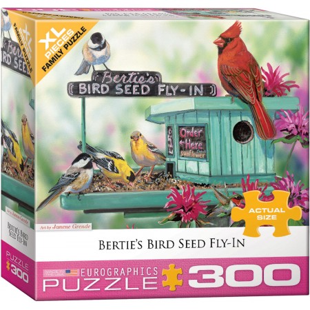 Bertie`s Bird Seed Fly-In, Puzzle, 300 Pcs