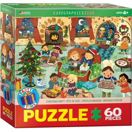 Christmas Party, Puzzle, 60 Pcs