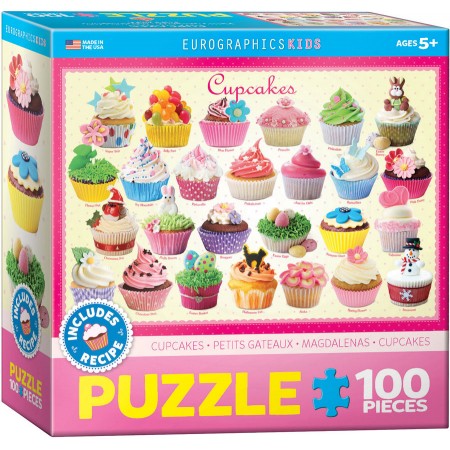 Cupcakes, Puzzle, 100 Pcs