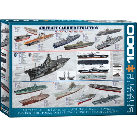 Aircraft Carrier Evolution, Puzzle, 1000 Pcs